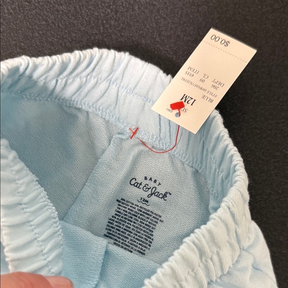 Cat & Jack Soft Blue Kids Shorts - Picture 2 of 2